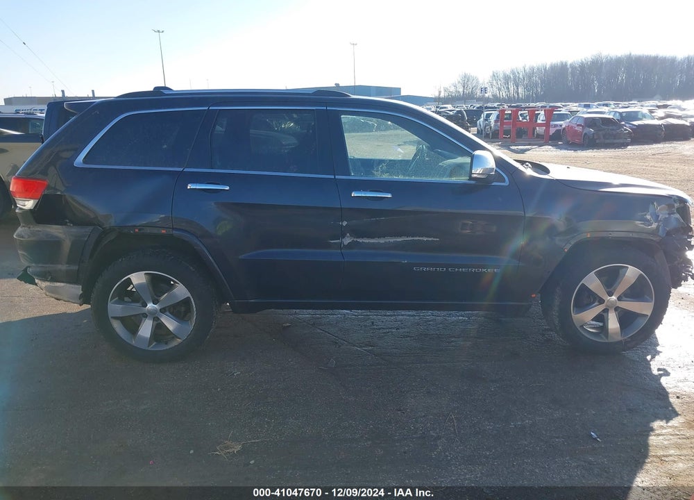 2014 JEEP GRAND CHEROKEE OVERLAND VIN: 1C4RJFCG8EC528763