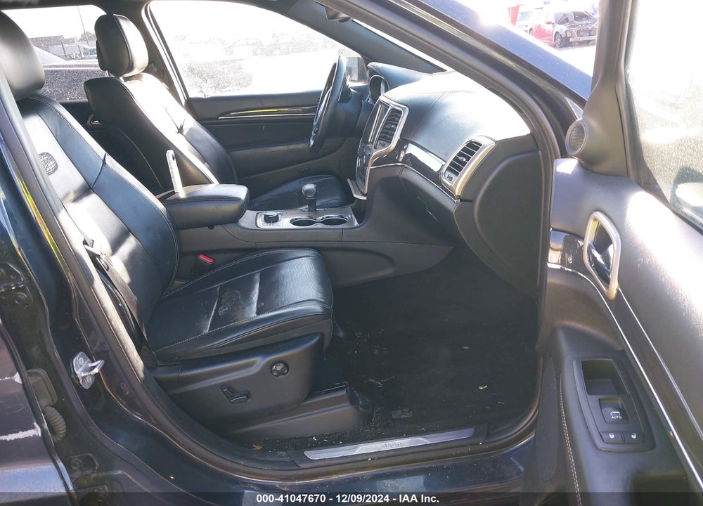 2014 JEEP GRAND CHEROKEE OVERLAND VIN: 1C4RJFCG8EC528763