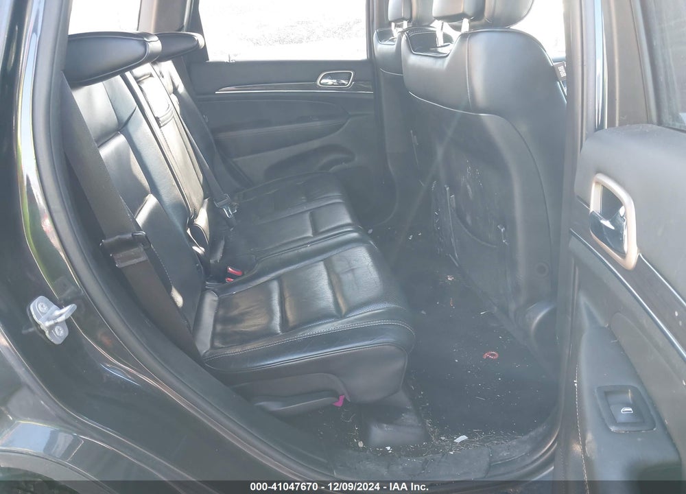 2014 JEEP GRAND CHEROKEE OVERLAND VIN: 1C4RJFCG8EC528763