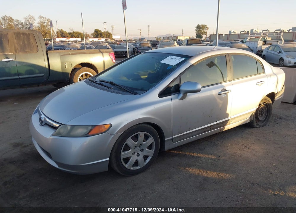 2008 HONDA CIVIC LX VIN: 1HGFA16588L066890