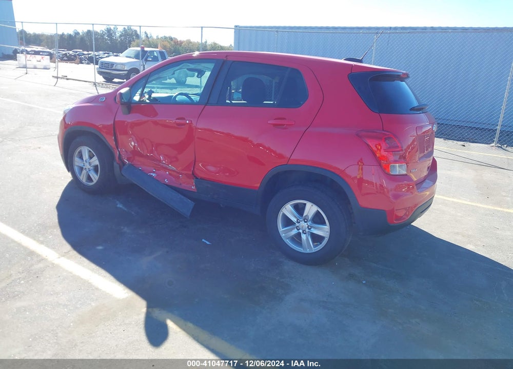 2020 CHEVROLET TRAX FWD LS VIN: KL7CJKSB2LB340549