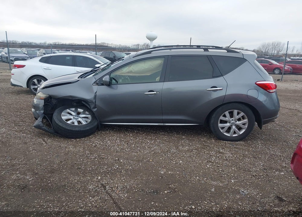 2013 NISSAN MURANO SL VIN: JN8AZ1MW8DW316963