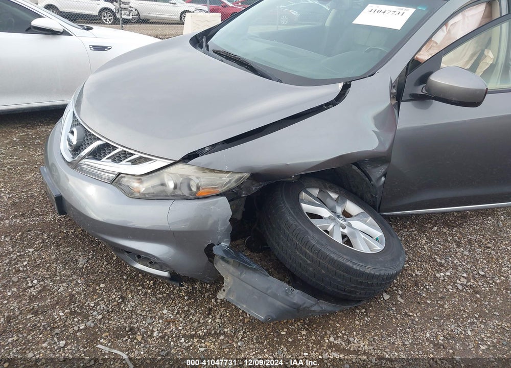 2013 NISSAN MURANO SL VIN: JN8AZ1MW8DW316963