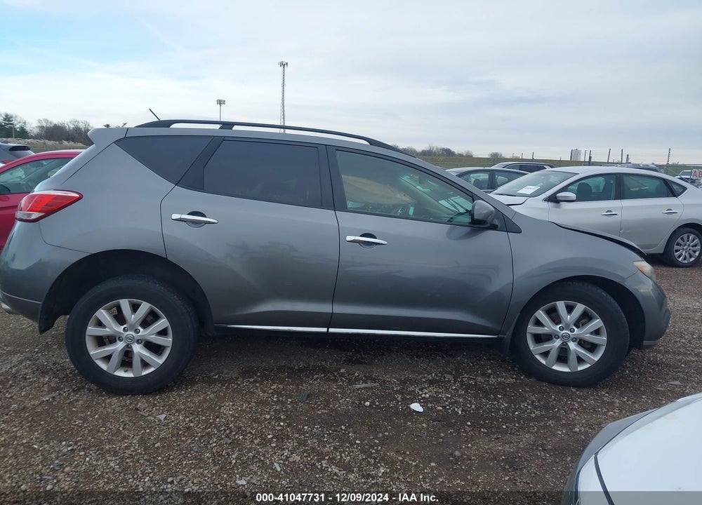 2013 NISSAN MURANO SL VIN: JN8AZ1MW8DW316963