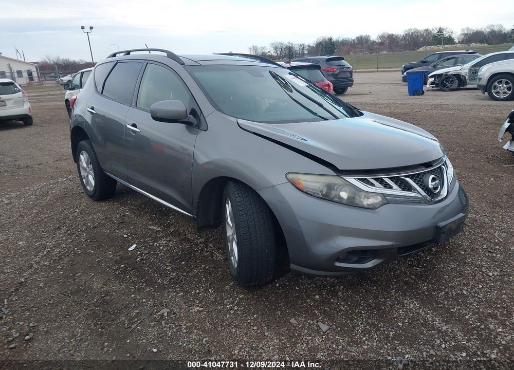 2013 NISSAN MURANO SL VIN: JN8AZ1MW8DW316963