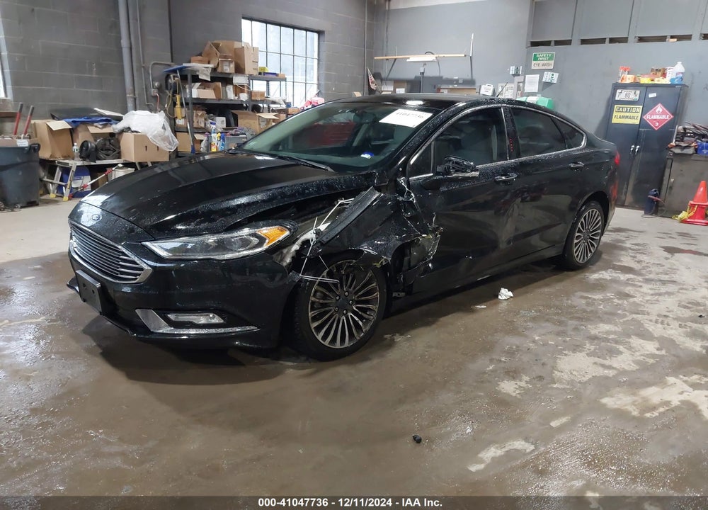 2018 FORD FUSION TITANIUM VIN: 3FA6P0D97JR155117