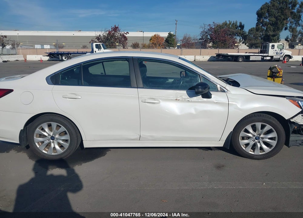 2015 SUBARU LEGACY VIN: 4S3BNBC64F3054138