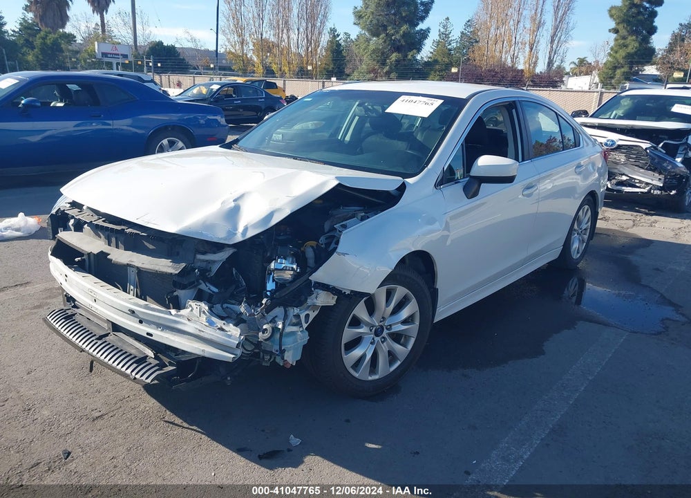2015 SUBARU LEGACY VIN: 4S3BNBC64F3054138