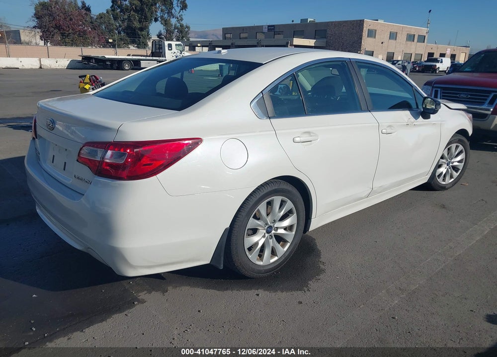 2015 SUBARU LEGACY VIN: 4S3BNBC64F3054138