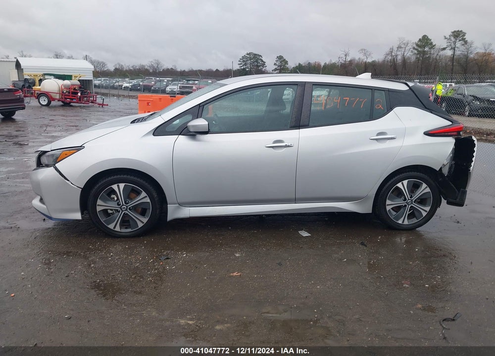 2021 NISSAN LEAF SV PLUS 62 KWH VIN: 1N4BZ1CV8MC551105