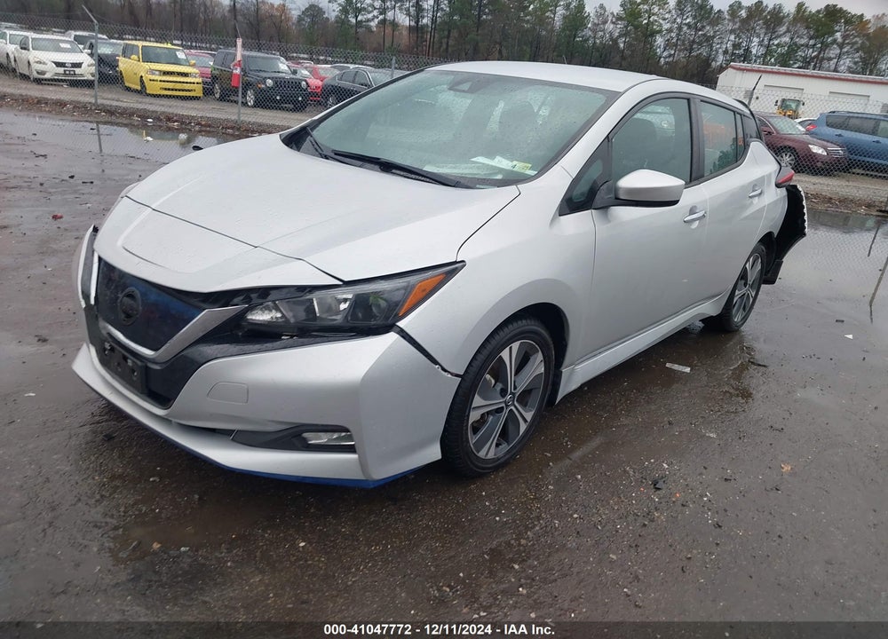 2021 NISSAN LEAF SV PLUS 62 KWH VIN: 1N4BZ1CV8MC551105