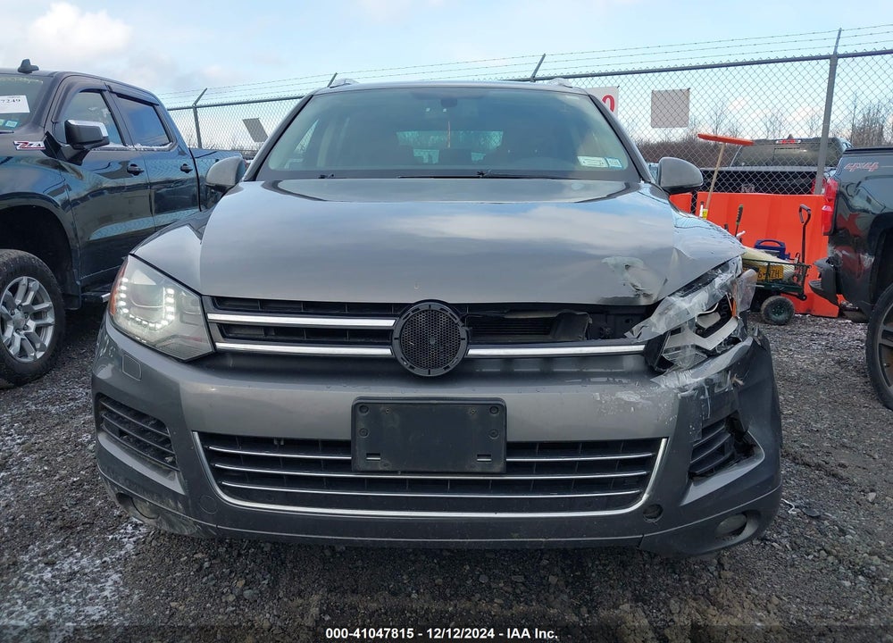 2012 VOLKSWAGEN TOUAREG TDI SPORT VIN: WVGFK9BPXCD002382