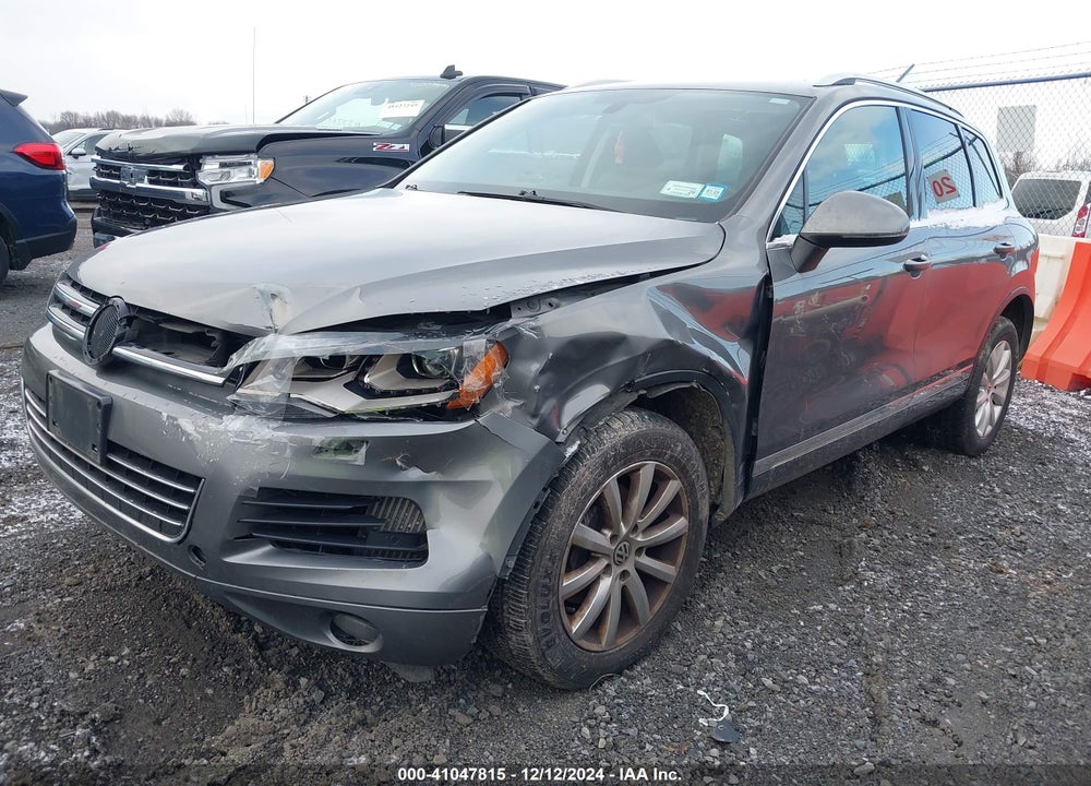 2012 VOLKSWAGEN TOUAREG TDI SPORT VIN: WVGFK9BPXCD002382