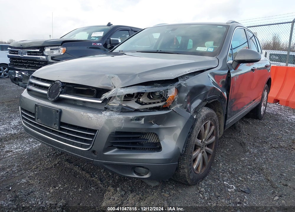 2012 VOLKSWAGEN TOUAREG TDI SPORT VIN: WVGFK9BPXCD002382