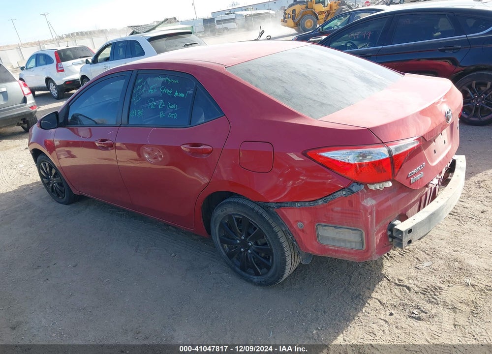 2014 TOYOTA COROLLA LE VIN: 2T1BURHE6EC063666