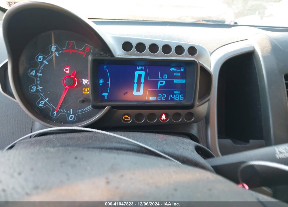 2012 CHEVROLET SONIC 2LT VIN: 1G1JC6SH9C4116353