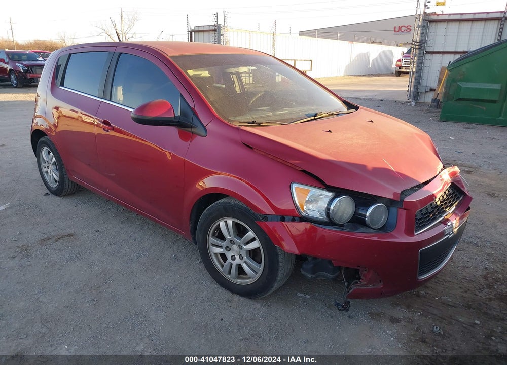 2012 CHEVROLET SONIC 2LT VIN: 1G1JC6SH9C4116353