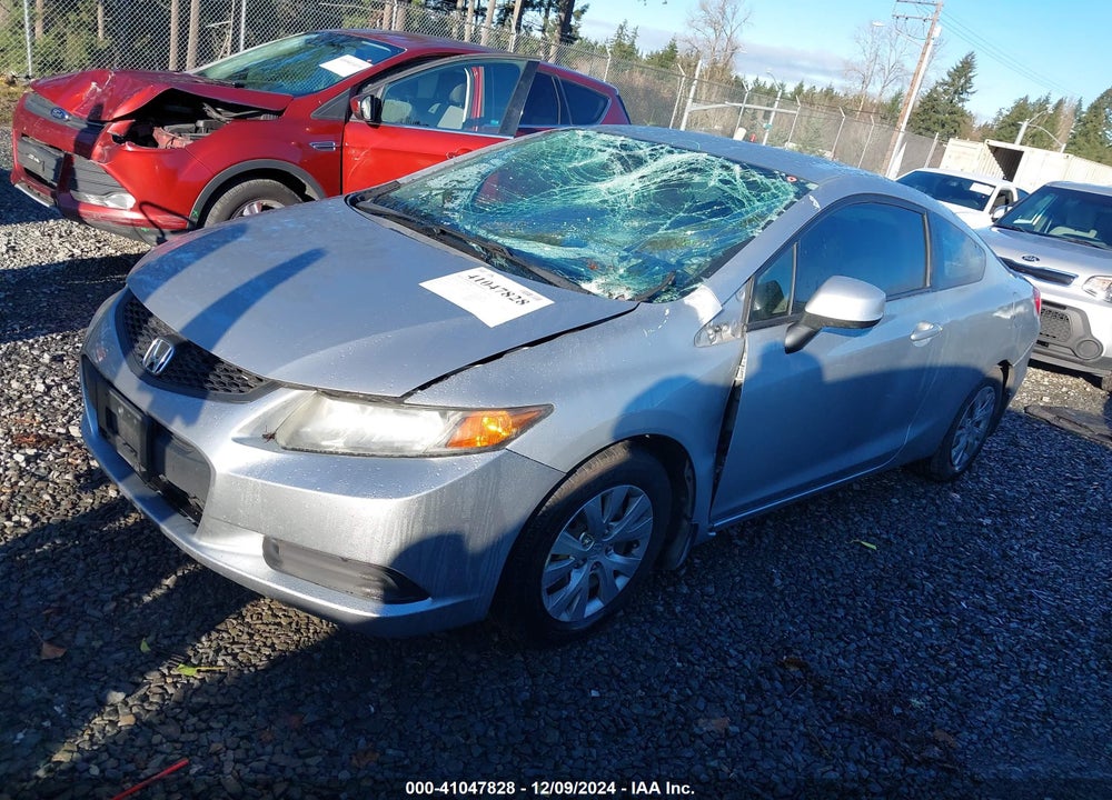 2012 HONDA CIVIC LX VIN: 2HGFG3B50CH511712