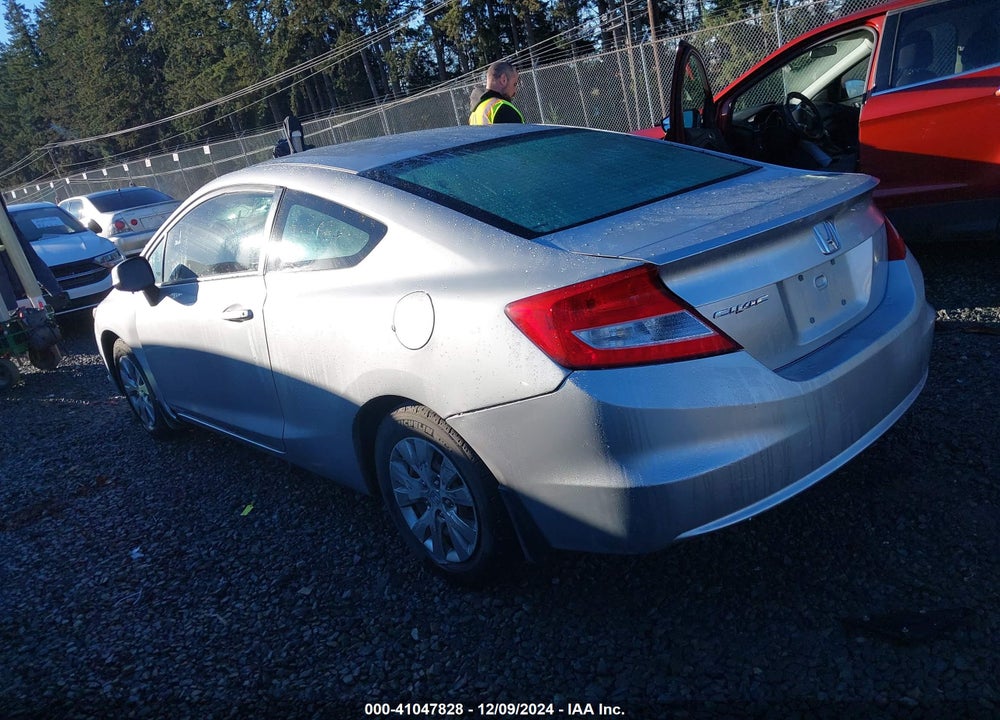 2012 HONDA CIVIC LX VIN: 2HGFG3B50CH511712