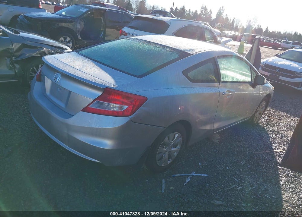2012 HONDA CIVIC LX VIN: 2HGFG3B50CH511712