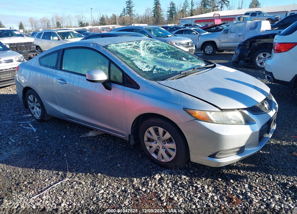 2012 HONDA CIVIC LX VIN: 2HGFG3B50CH511712