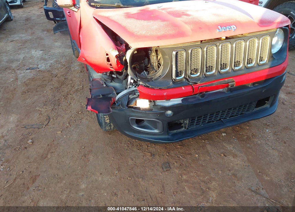 2016 JEEP RENEGADE LATITUDE VIN: ZACCJABT7GPE29034
