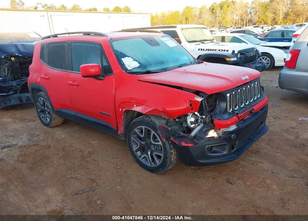 2016 JEEP RENEGADE LATITUDE VIN: ZACCJABT7GPE29034