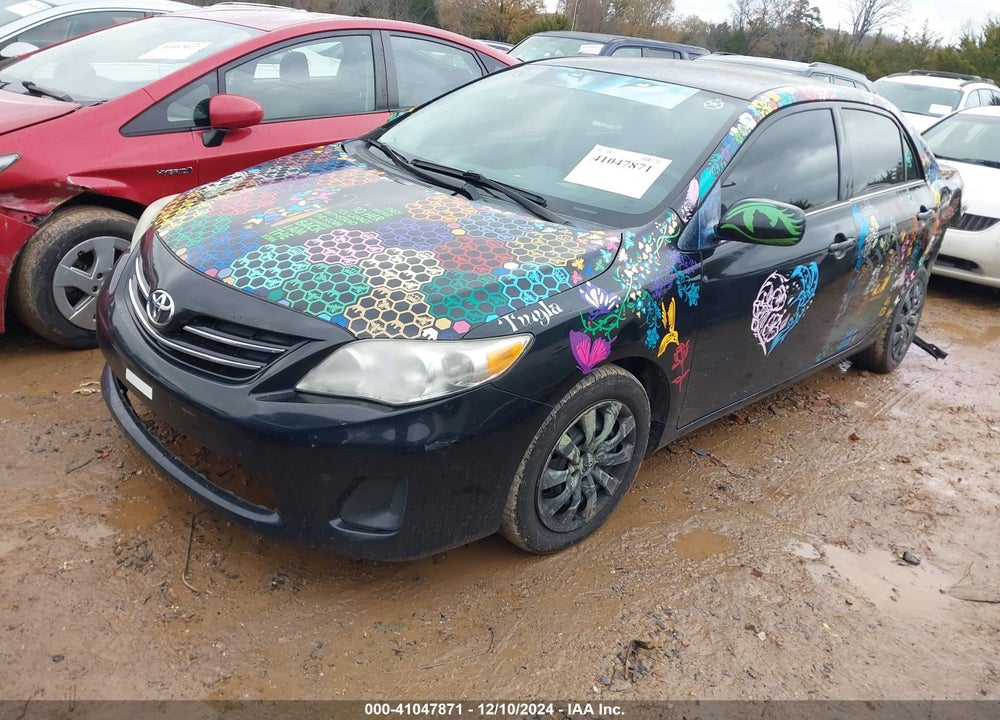 2013 TOYOTA COROLLA LE VIN: 2T1BU4EE8DC972630