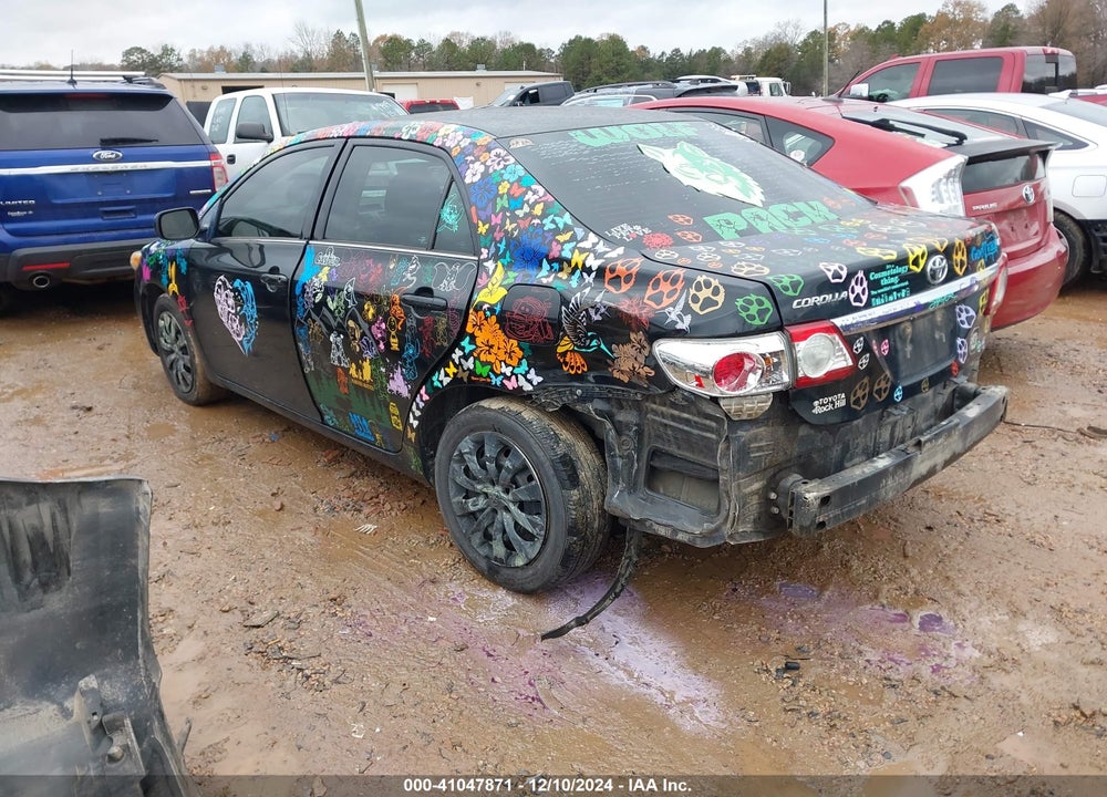 2013 TOYOTA COROLLA LE VIN: 2T1BU4EE8DC972630