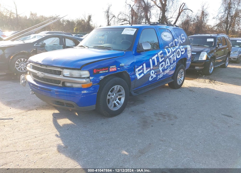 2002 CHEVROLET TAHOE LT VIN: 1GNEK13Z92R170976