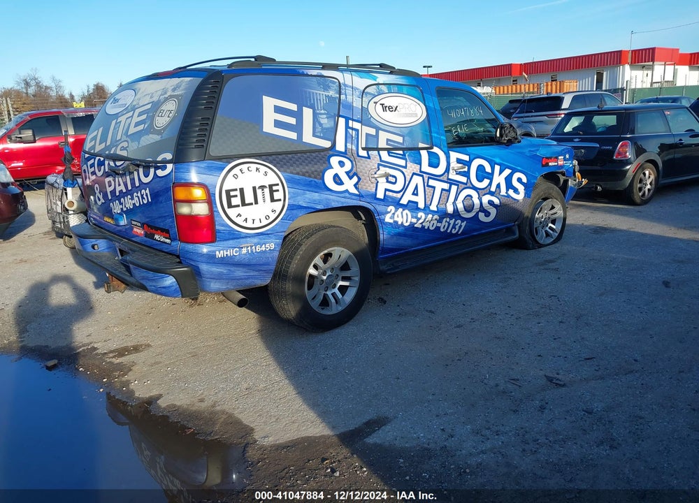 2002 CHEVROLET TAHOE LT VIN: 1GNEK13Z92R170976