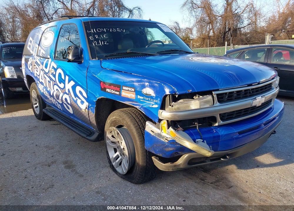 2002 CHEVROLET TAHOE LT VIN: 1GNEK13Z92R170976