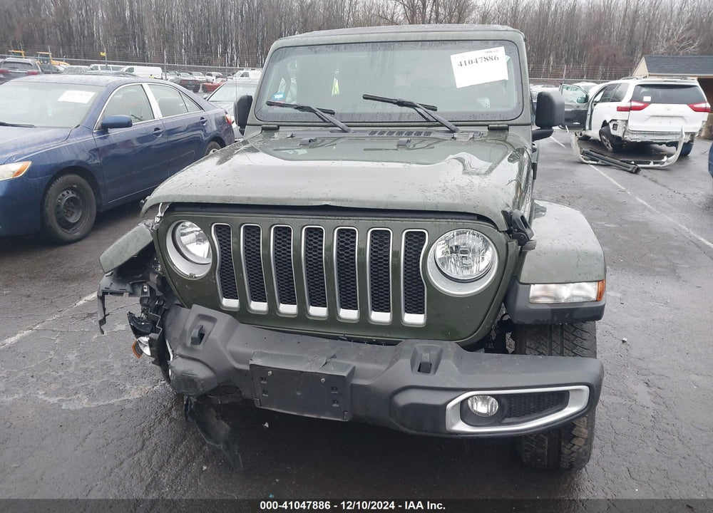 2021 JEEP WRANGLER UNLIMITED SAHARA 4X4 VIN: 1C4HJXEN9MW613766