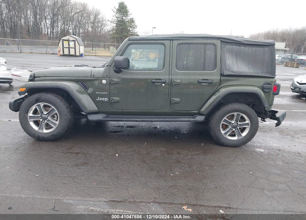 2021 JEEP WRANGLER UNLIMITED SAHARA 4X4 VIN: 1C4HJXEN9MW613766