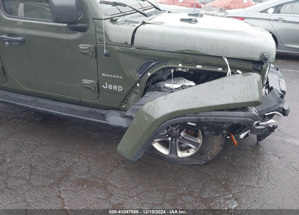2021 JEEP WRANGLER UNLIMITED SAHARA 4X4 VIN: 1C4HJXEN9MW613766
