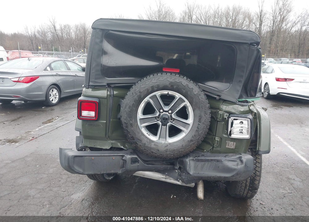 2021 JEEP WRANGLER UNLIMITED SAHARA 4X4 VIN: 1C4HJXEN9MW613766