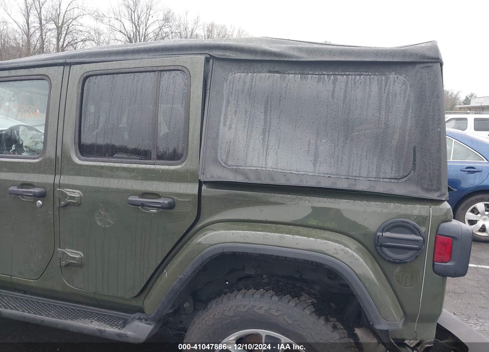 2021 JEEP WRANGLER UNLIMITED SAHARA 4X4 VIN: 1C4HJXEN9MW613766