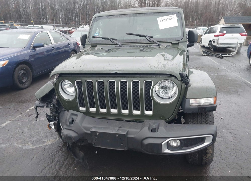 2021 JEEP WRANGLER UNLIMITED SAHARA 4X4 VIN: 1C4HJXEN9MW613766