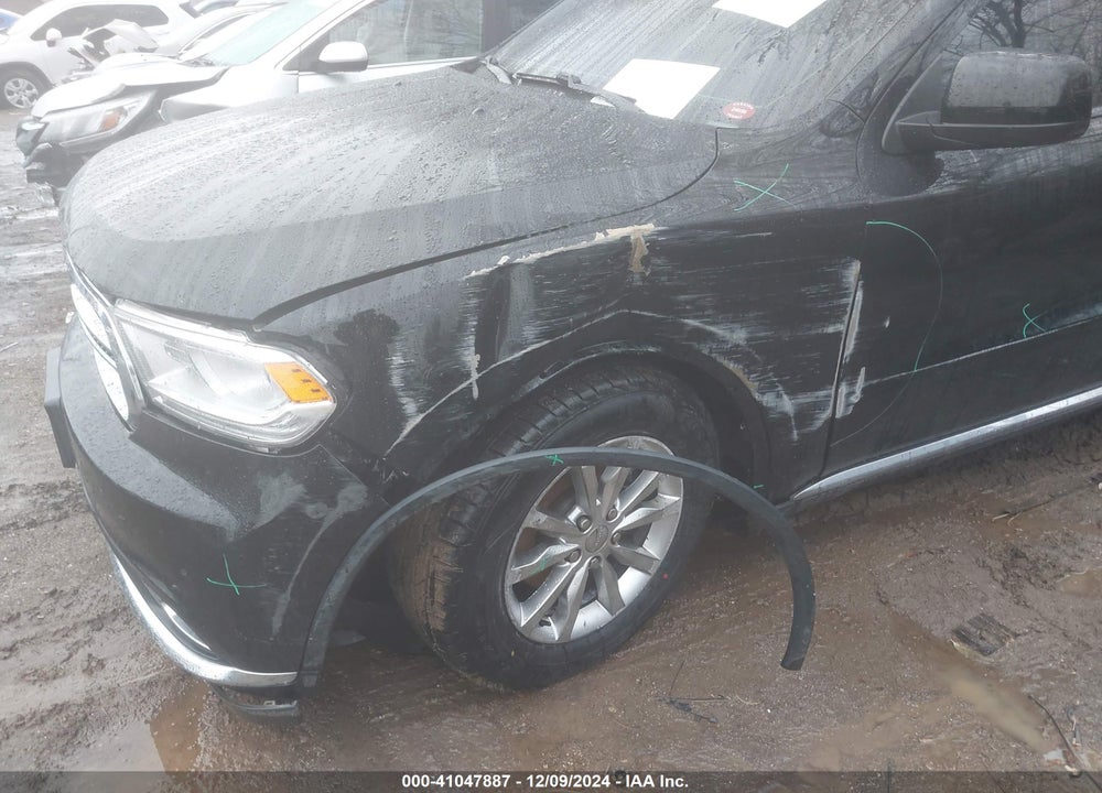 2017 DODGE DURANGO SXT AWD VIN: 1C4RDJAG8HC710061
