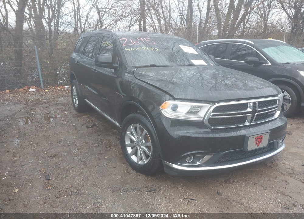2017 DODGE DURANGO SXT AWD VIN: 1C4RDJAG8HC710061