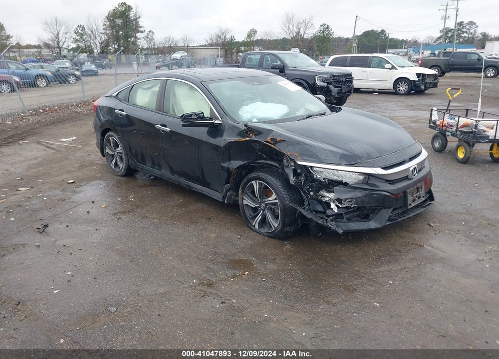 2018 HONDA CIVIC TOURING VIN: JHMFC1F91JX012002