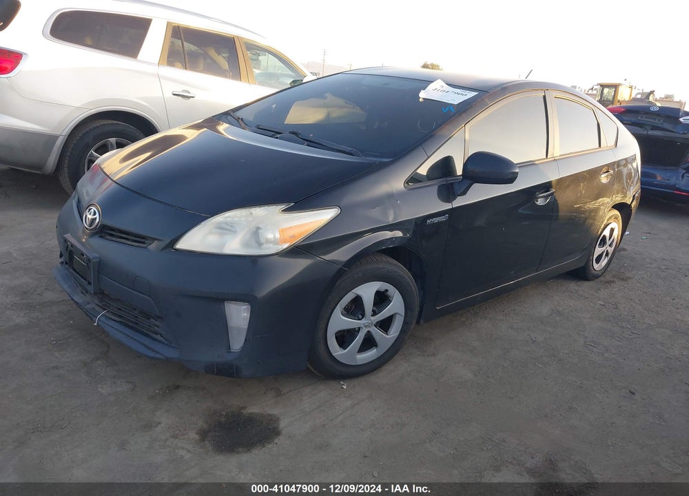 2012 TOYOTA PRIUS TWO VIN: JTDKN3DU2C5417202