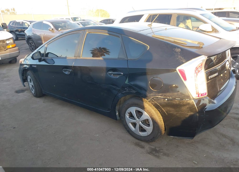 2012 TOYOTA PRIUS TWO VIN: JTDKN3DU2C5417202