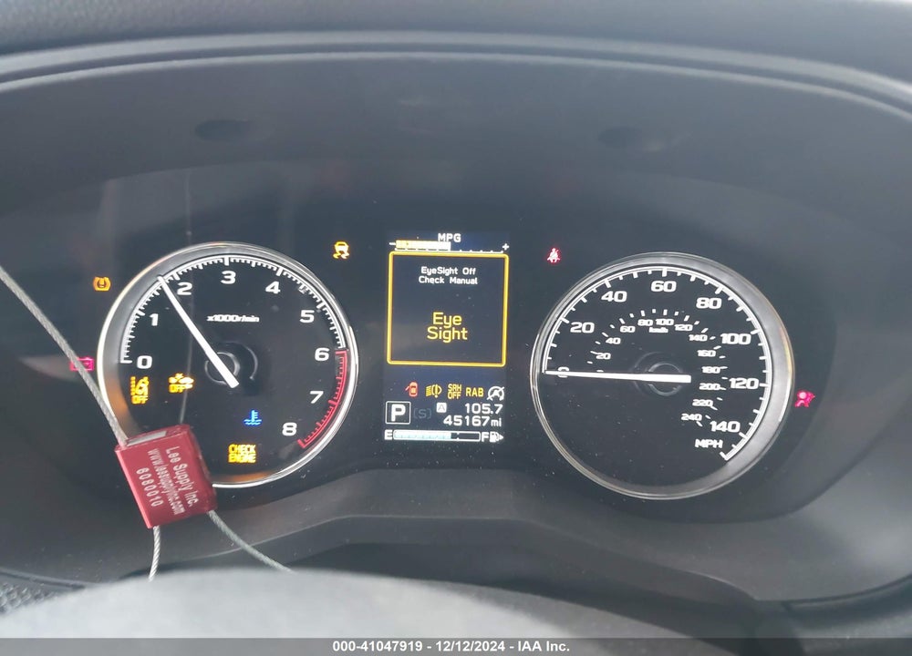 2019 SUBARU FORESTER TOURING VIN: JF2SKAWC7KH518588