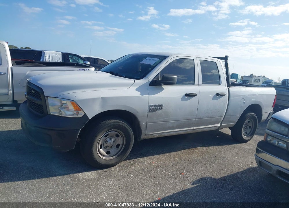 2021 RAM 1500 CLASSIC TRADESMAN 4X4 6'4 BOX VIN: 1C6RR7FG3MS507910