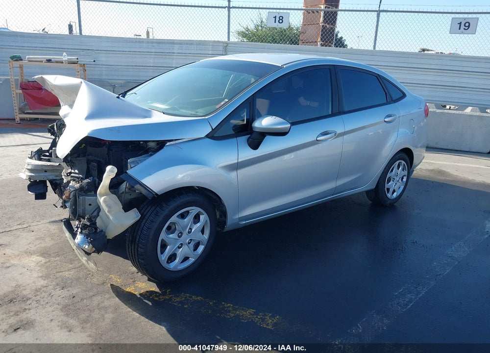 2012 FORD FIESTA S VIN: 3FADP4AJ3CM120913