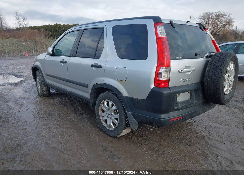 2006 HONDA CR-V EX VIN: SHSRD78836U441199