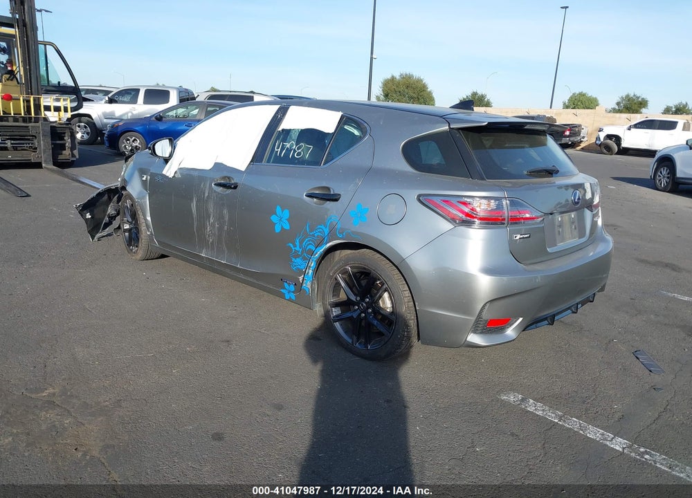 2016 LEXUS CT 200 VIN: JTHKD5BH9G2271973