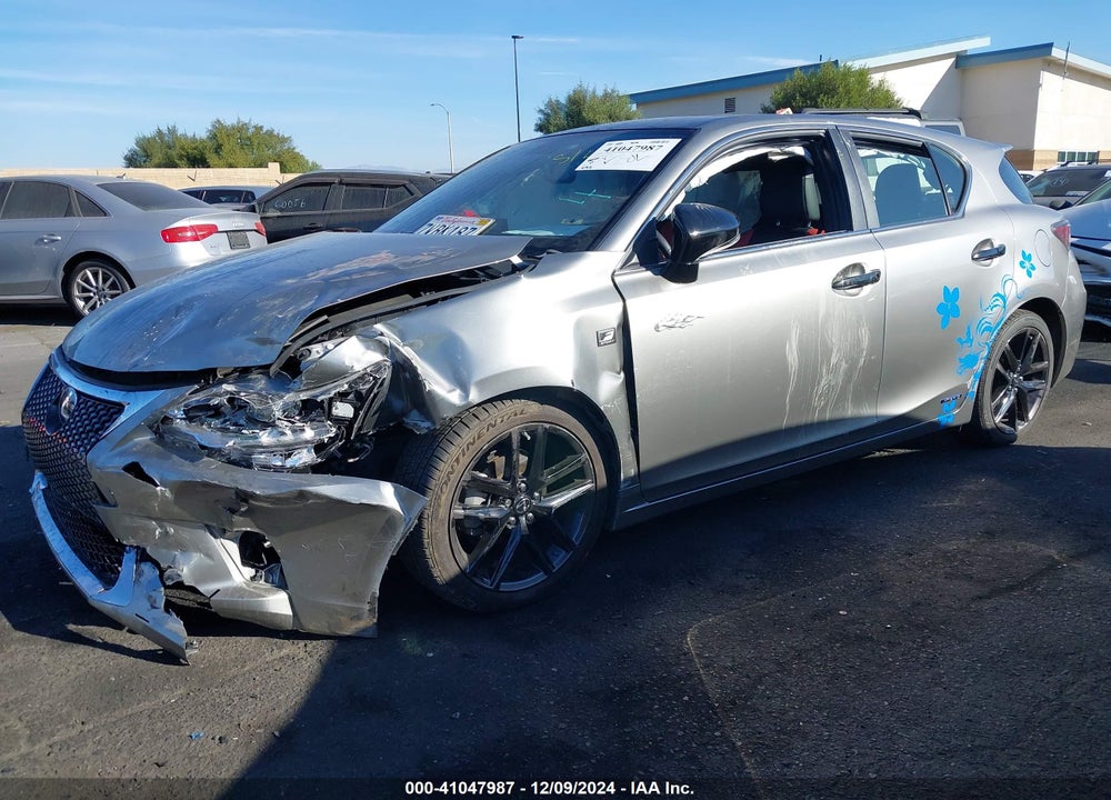 2016 LEXUS CT 200 VIN: JTHKD5BH9G2271973