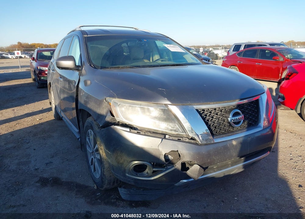 2015 NISSAN PATHFINDER SL VIN: 5N1AR2MN8FC717115